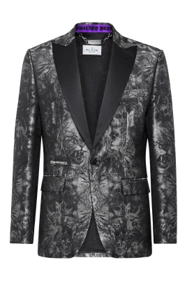 Jacquard Blazer Lord fit Gothic Plein med kristaller