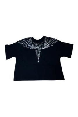 Crop Silver Wings T-Shirt