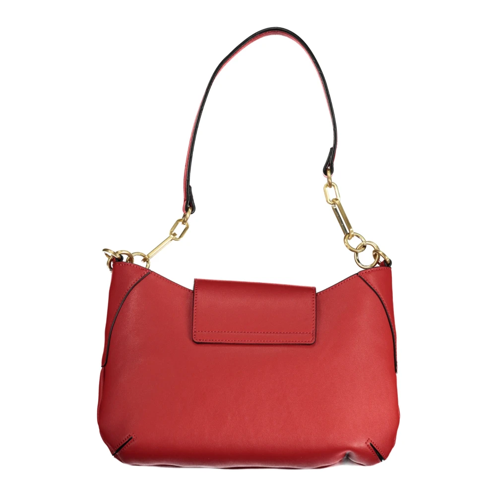 Valentino by Mario Valentino Rode Schoudertas met Afneembare Band Red Dames