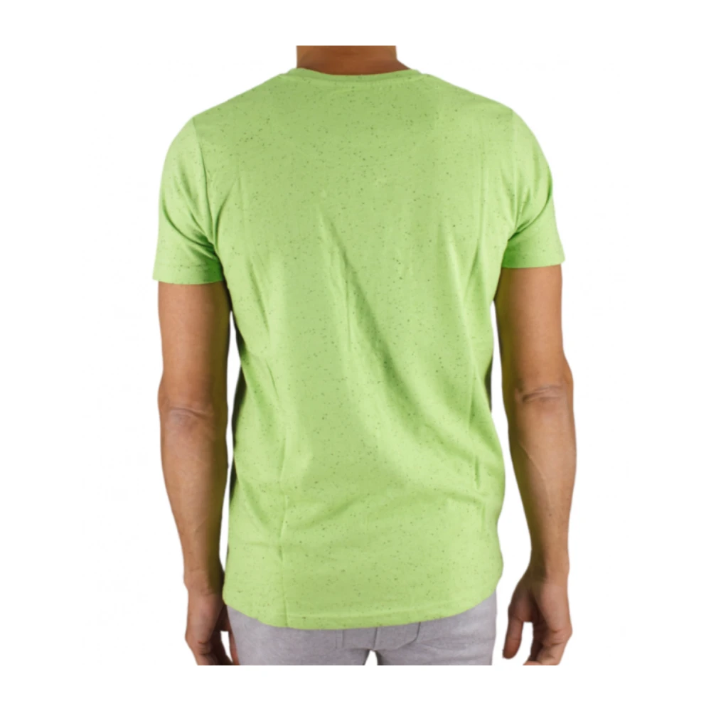 Cerruti 1881 Geborduurd Logo Tshirt Coloratura Green Heren