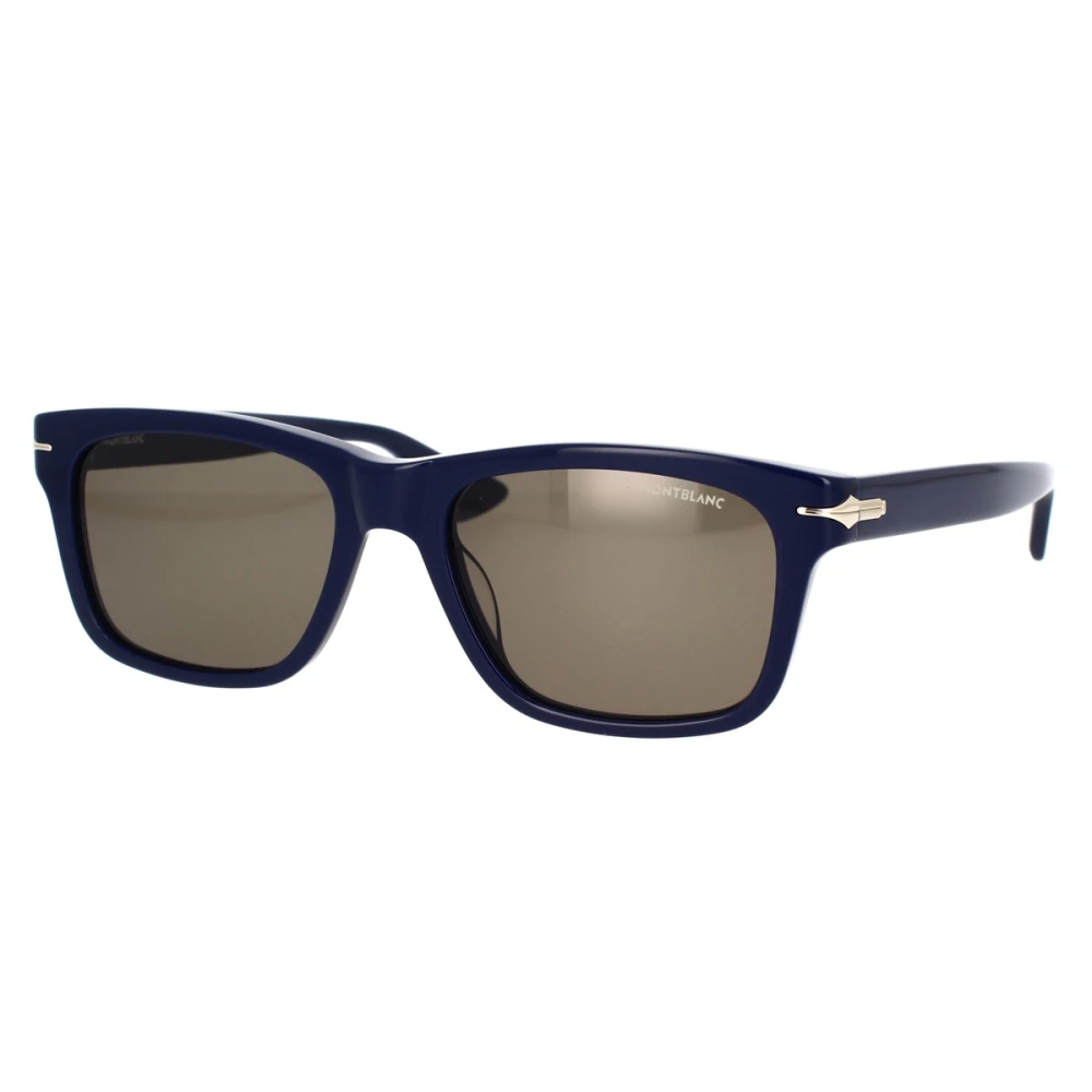 Montblanc Zonnebril Mb0263S 004 Blue Heren