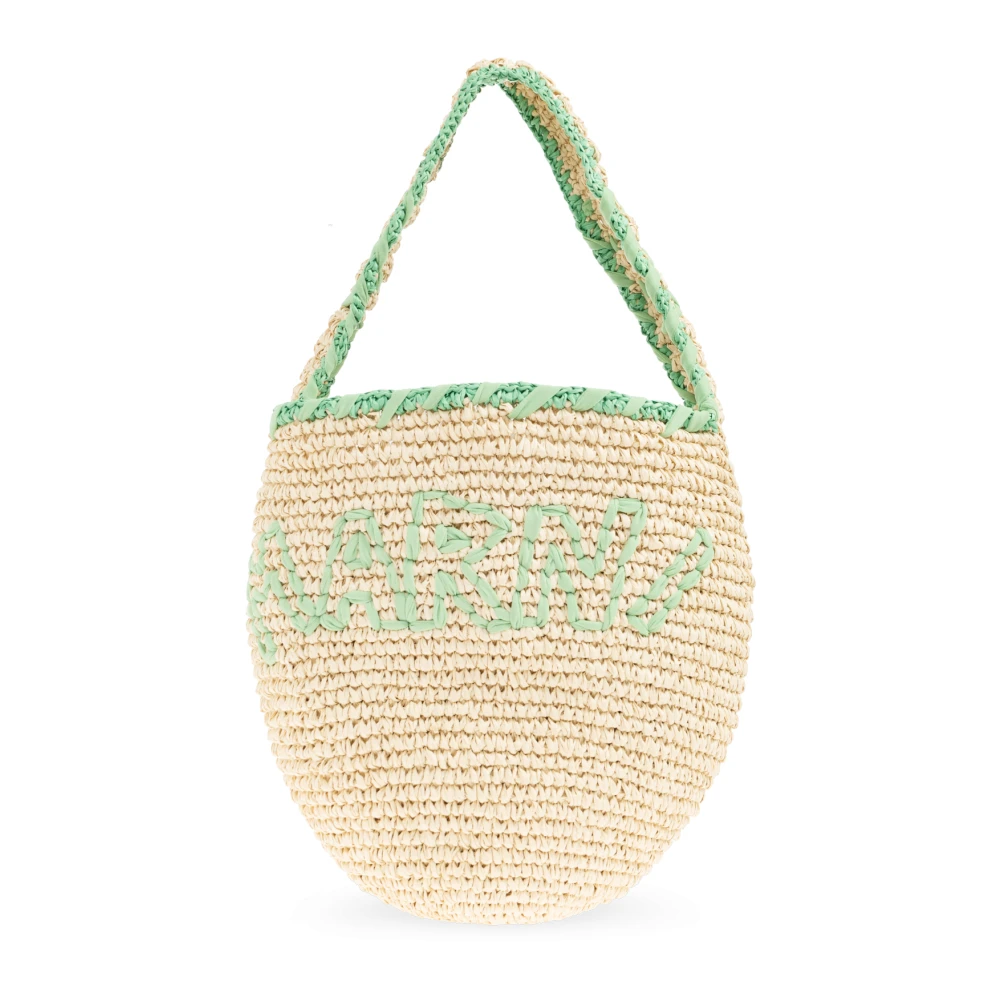 Marni Damen Beige Schultertasche