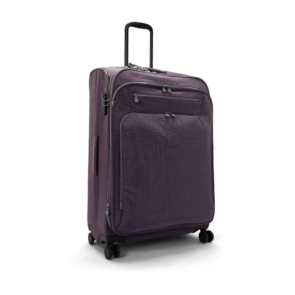 Kipling Nieuwe Youri Trolley Tas Purple Unisex