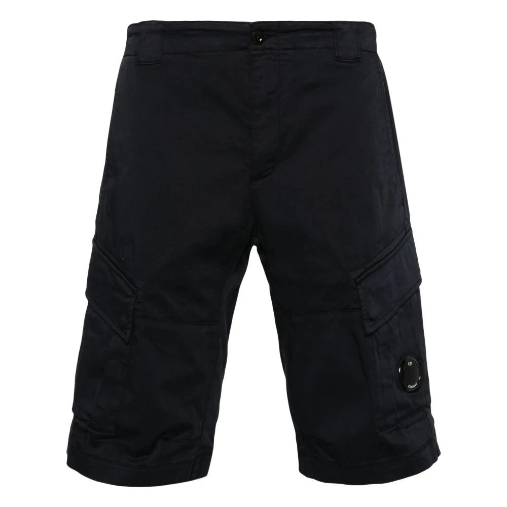 C.P. Company Blauwe Shorts voor Mannen Blue Heren