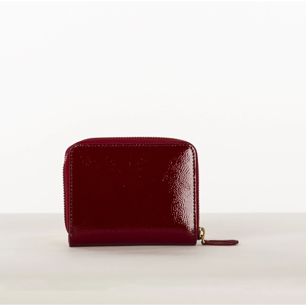pinko Rode Unisex Portemonnee Winterstijl Red Dames