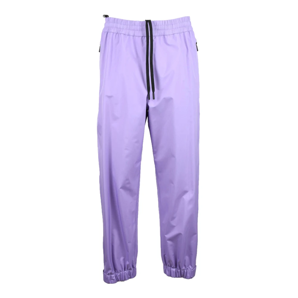 Moncler Grenoble Polyester Byxor Purple, Dam