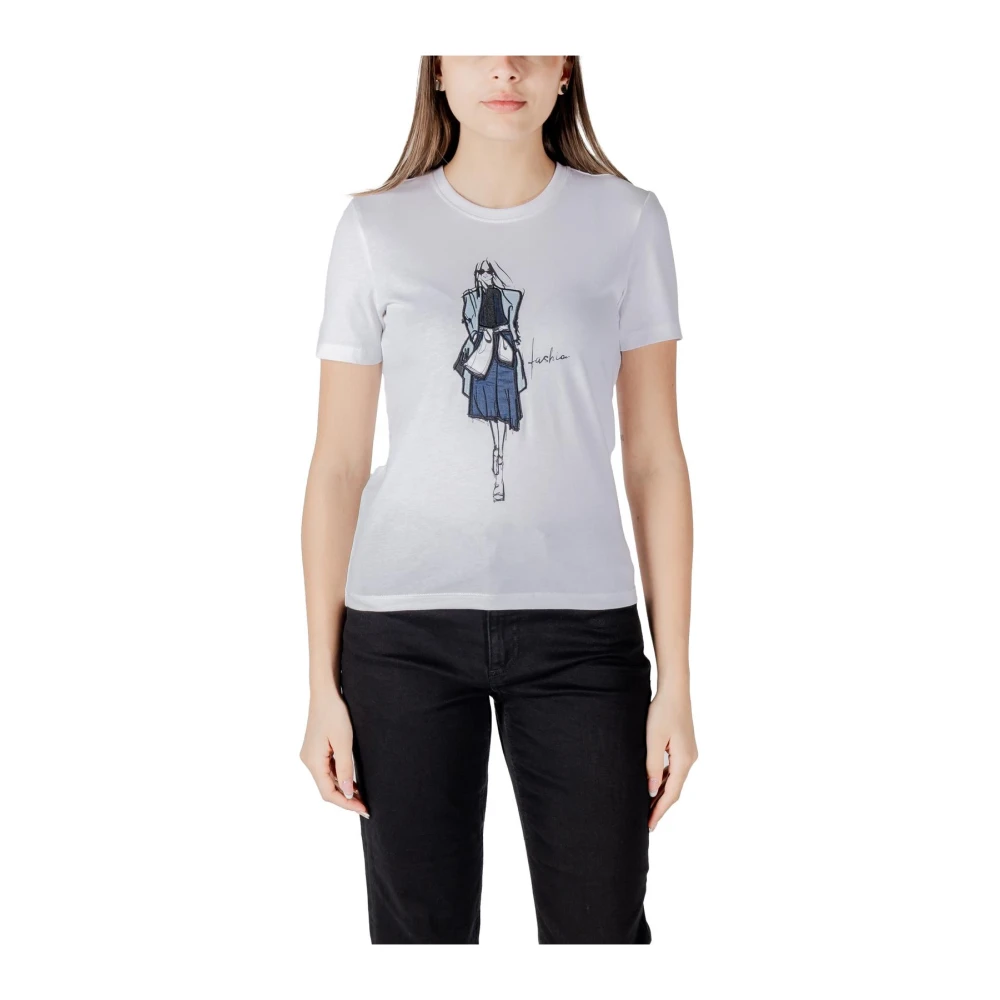 Only - Tops > T-Shirts - White - Only - Modalova