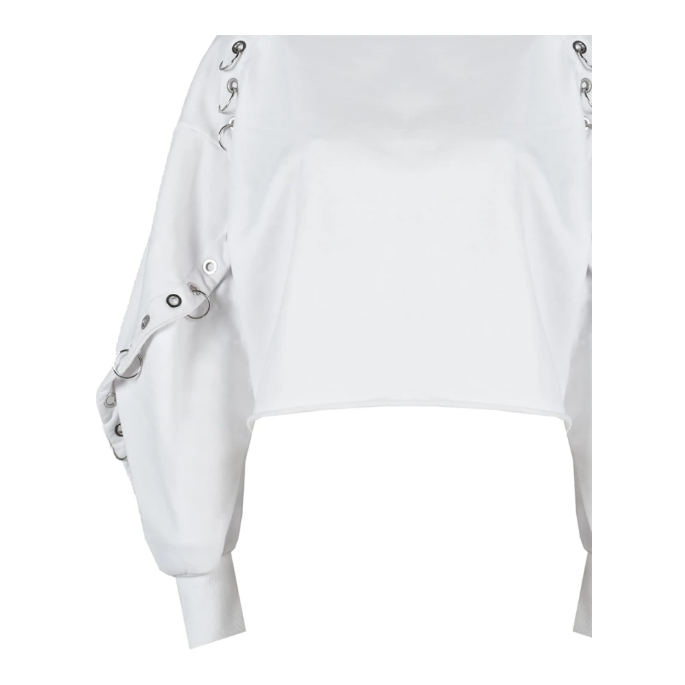 Diesel Elegante Stijlvolle Sweater White Dames