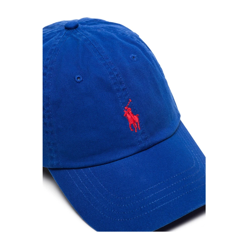 Polo Ralph Lauren Blauwe Stijlvolle Hoeden Collectie Blue Heren