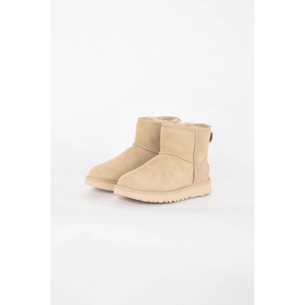 Ugg Klassieke Mini II Schapenleren Laarzen Beige Dames