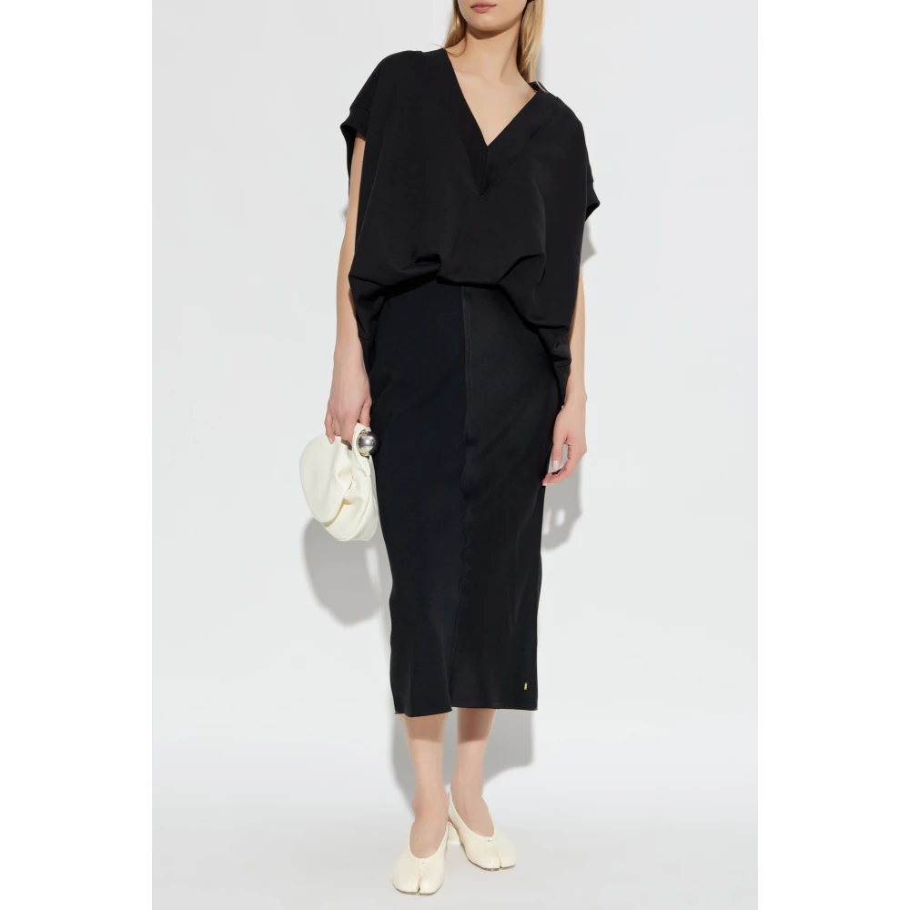 Ami Paris Rok met stiksels Black Dames