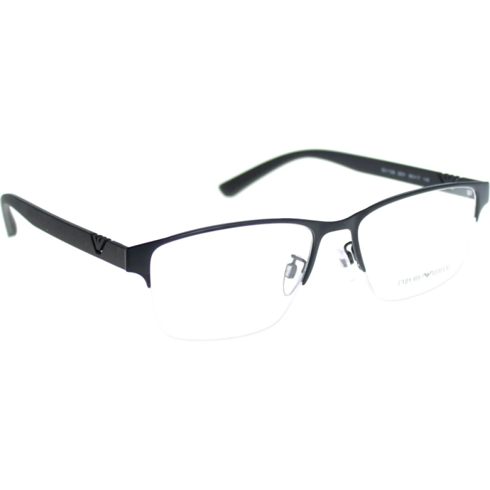 Emporio Armani Originele receptbril met 3 jaar garantie Black Heren