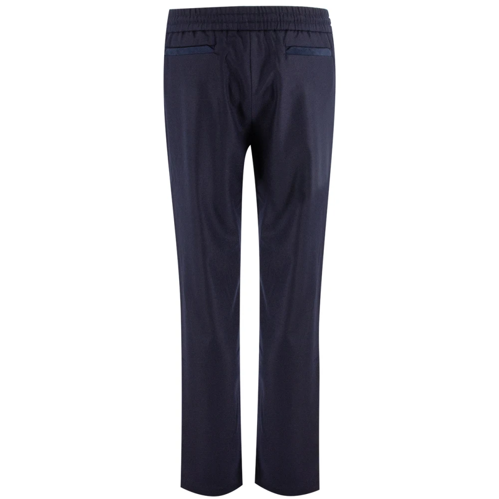 Sease Stedelijke Wol Trekkoordbroek Blue Heren