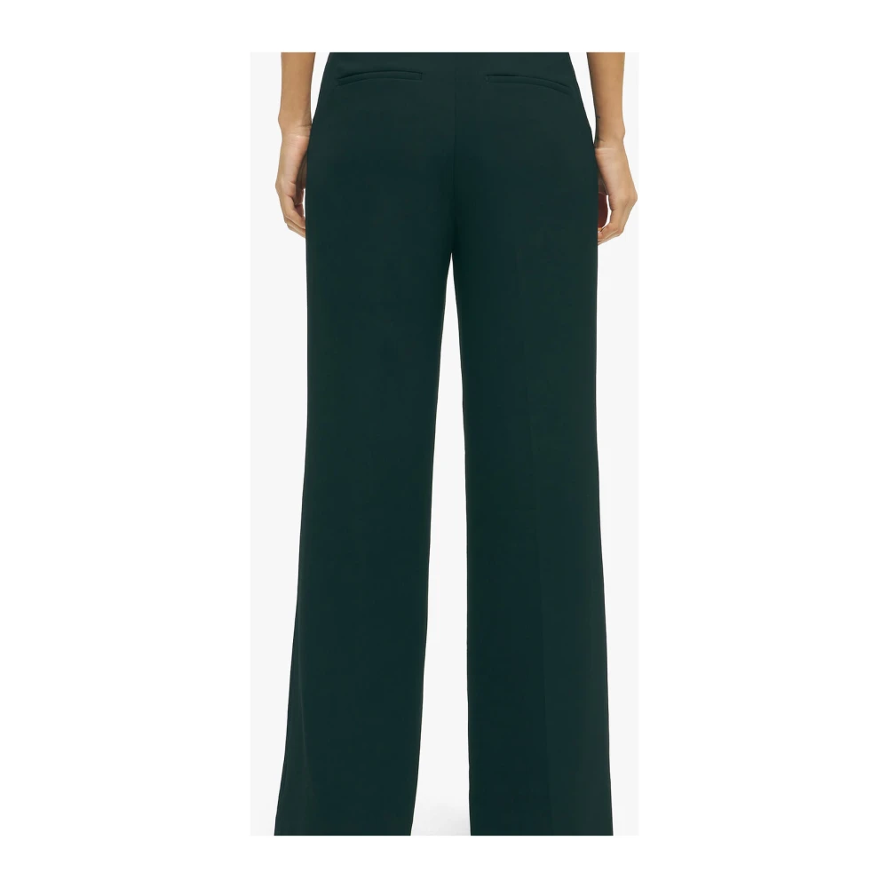 Brooks Brothers Zwarte stretch polyester broek Black Dames