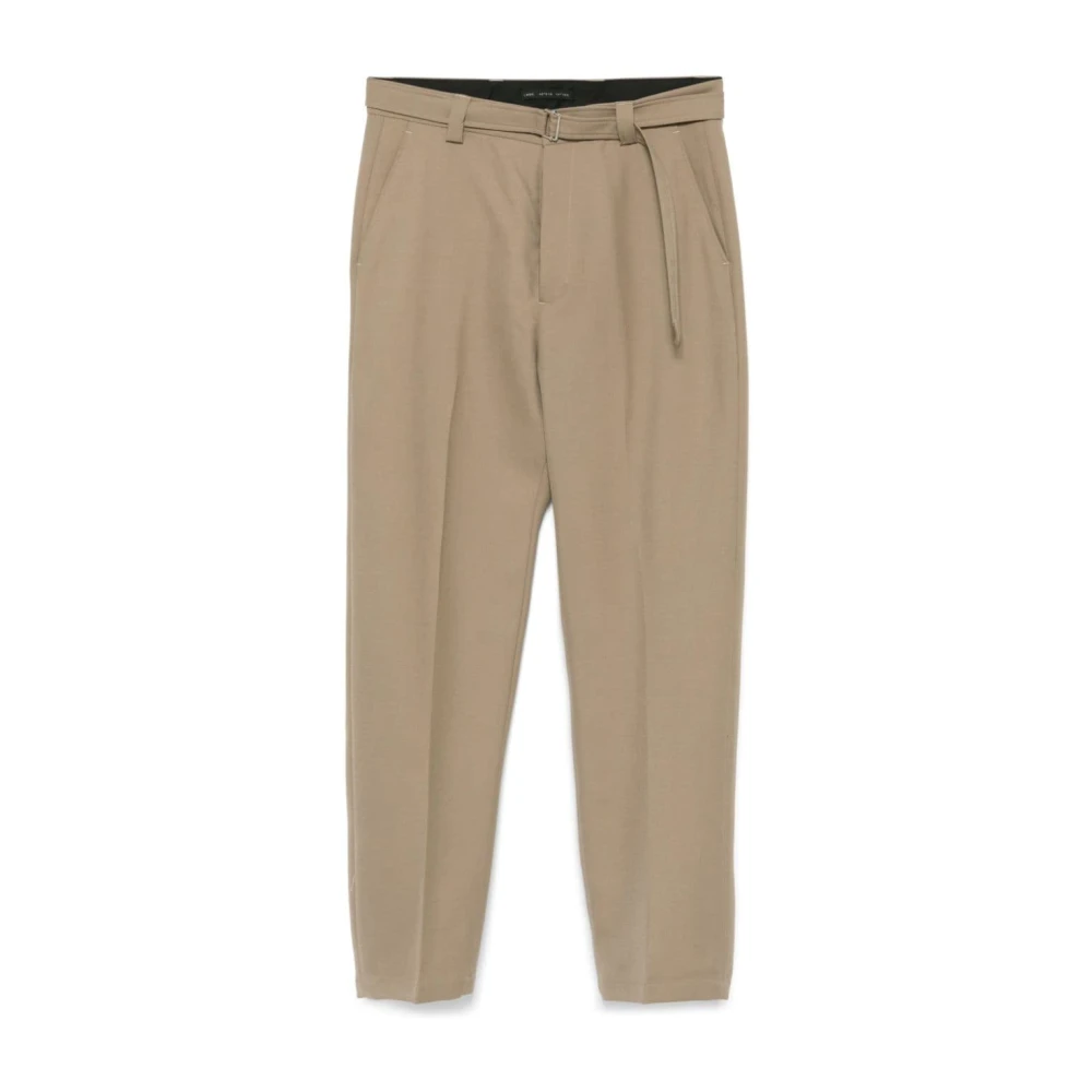 Low Brand Stijlvolle Broeken voor Mannen Beige Heren