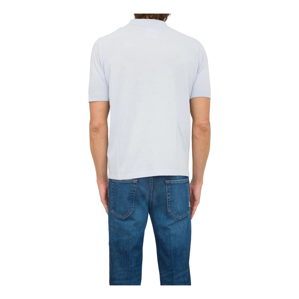 Eleventy Blauwe Polo Shirt Blue Heren