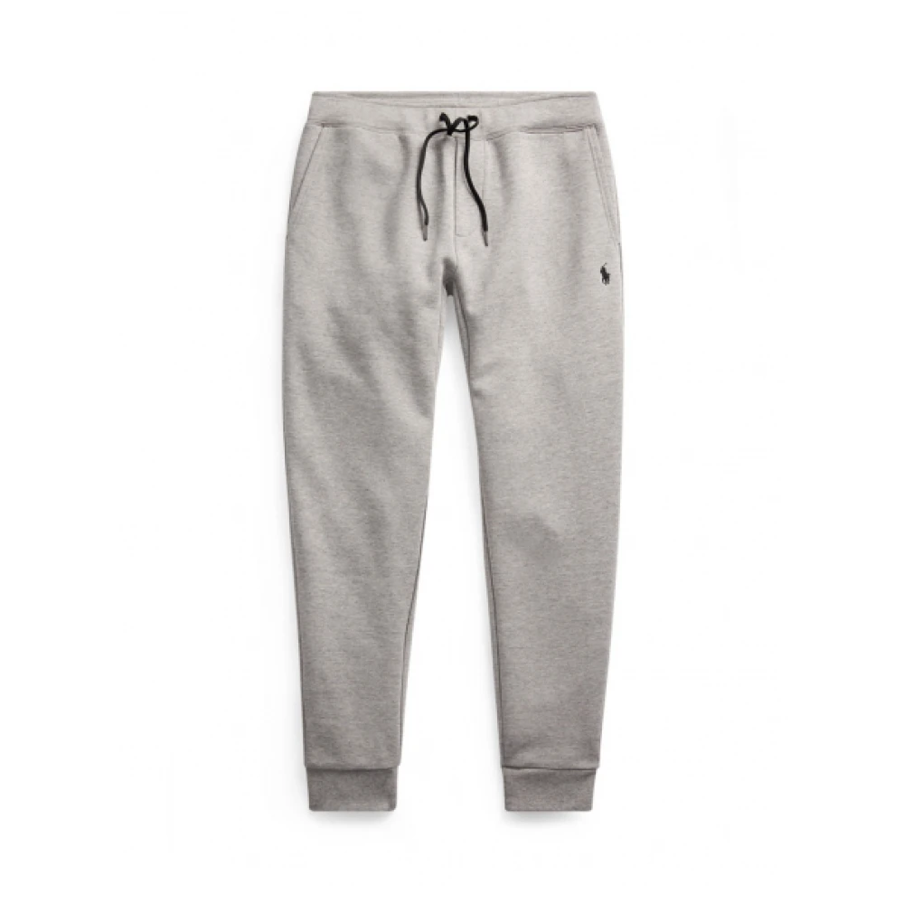 Polo Ralph Lauren Grijze Joggingbroek met Verstelbare Tailleband en Geborduurd Logo Gray Heren