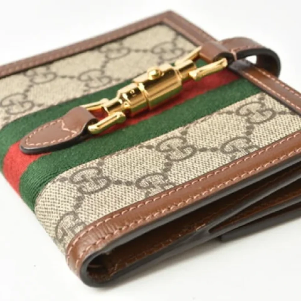 Gucci Vintage Pre-owned Fabric wallets Multicolor Dames