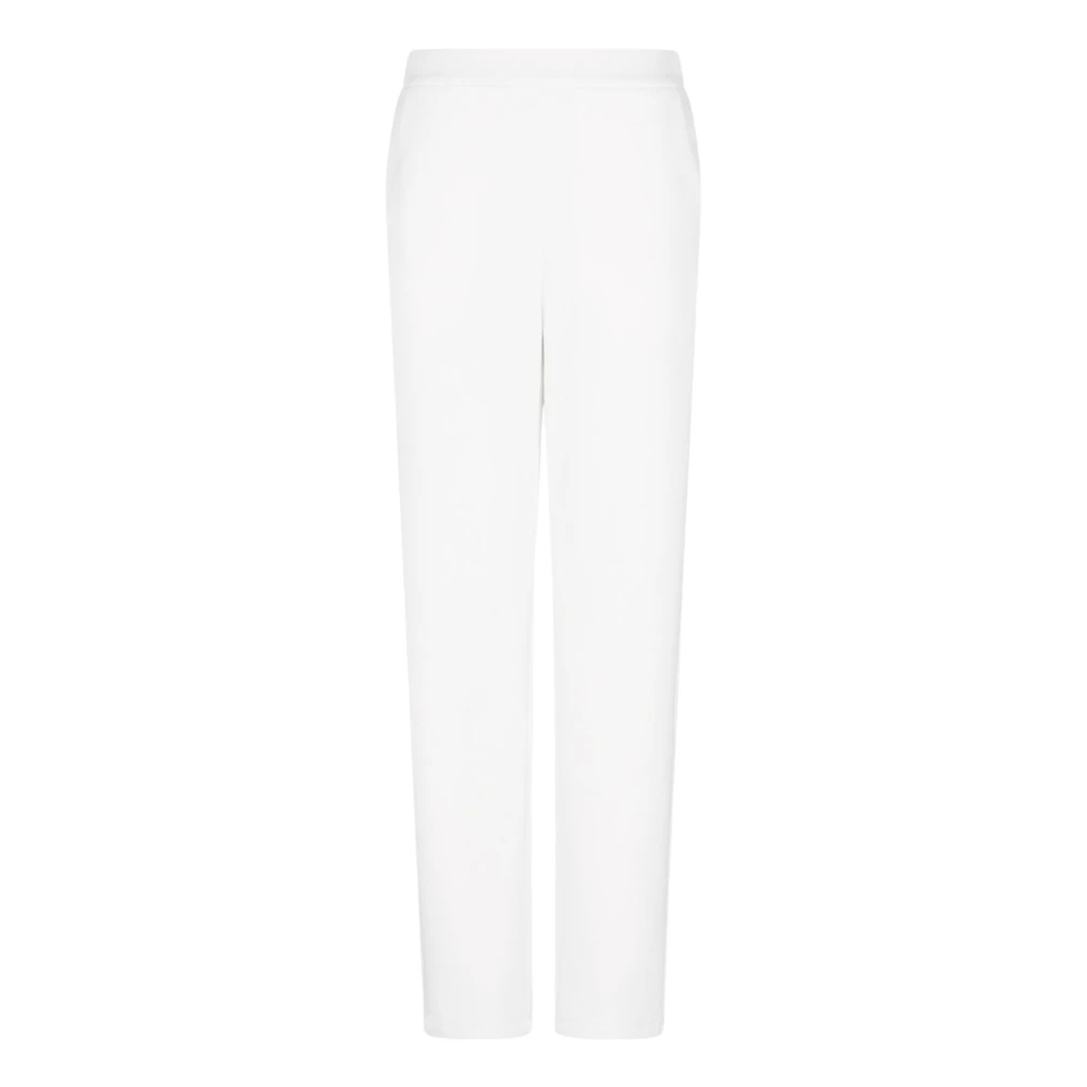 Emporio Armani Mujer Blanco - Slim-Fit Trousers - Trousers - S