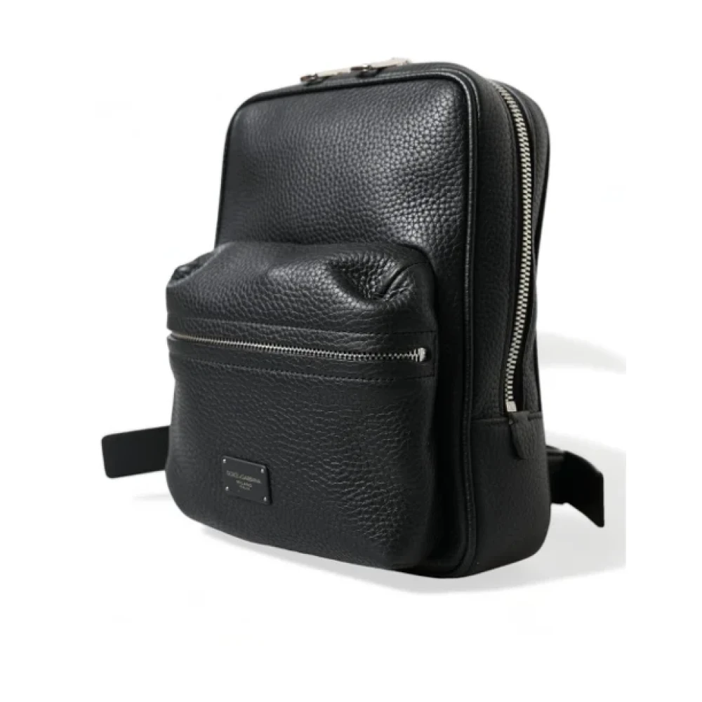 Dolce & Gabbana Pre-owned Fabric backpacks Black Dames