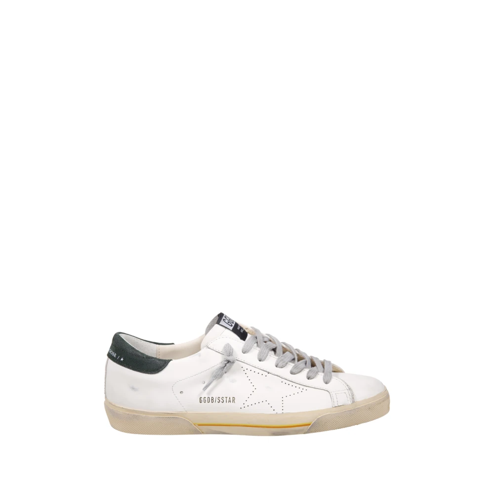 Golden Goose Homme Blanc - Super-Star Baskets - Chaussures - Taille: 45 Eu