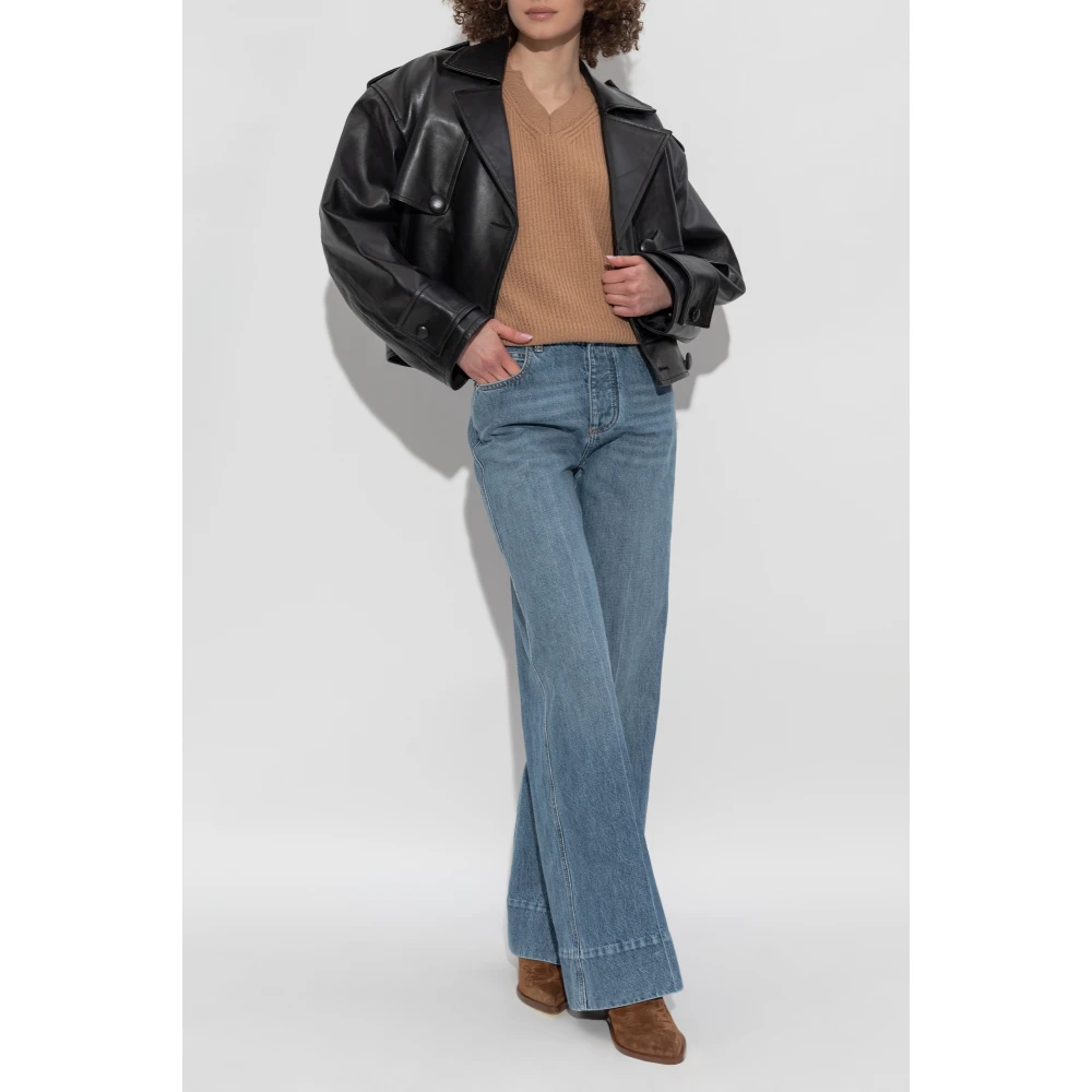 Victoria Beckham Wollen trui Beige Dames