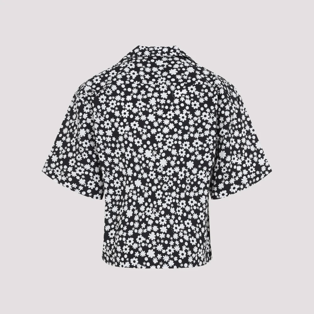 Marni Zwarte Katoenen Stijlvolle Overhemd Black Heren