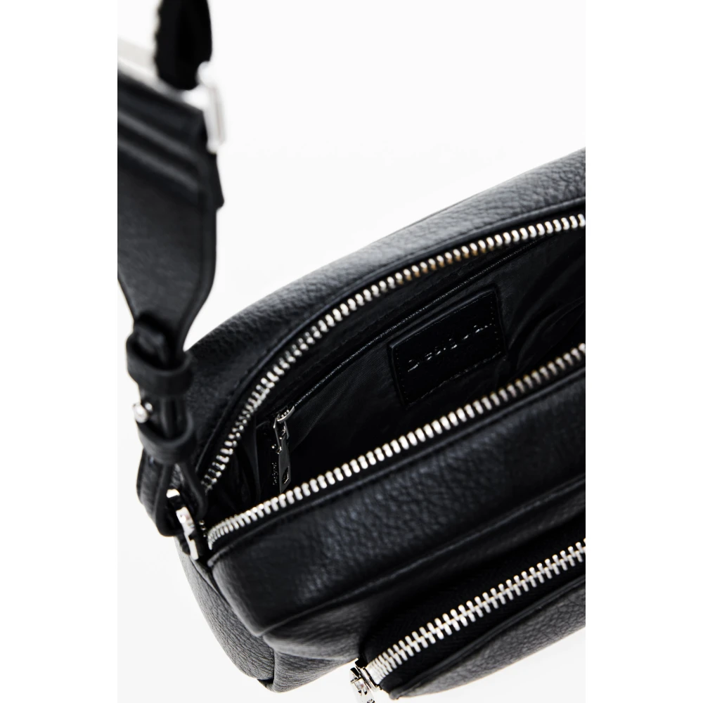 Desigual Zwarte Schoudertas Zippée Black Dames