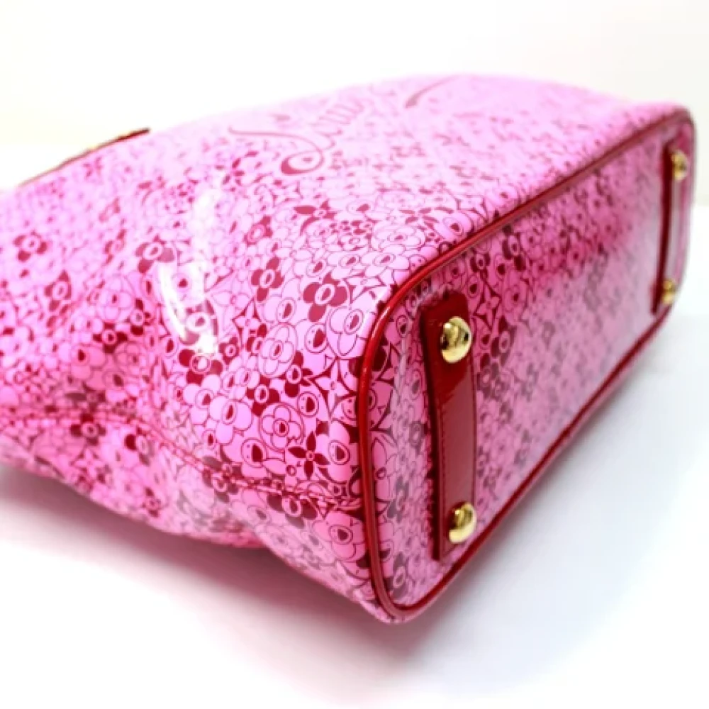 Louis Vuitton Vintage Pre-owned Leather handbags Pink Dames