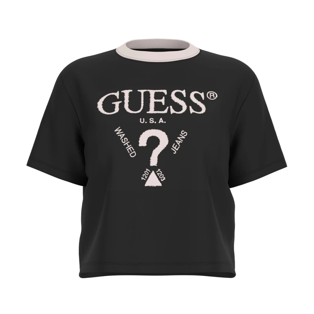 Guess - Tops > T-Shirts - Black - Guess - Modalova