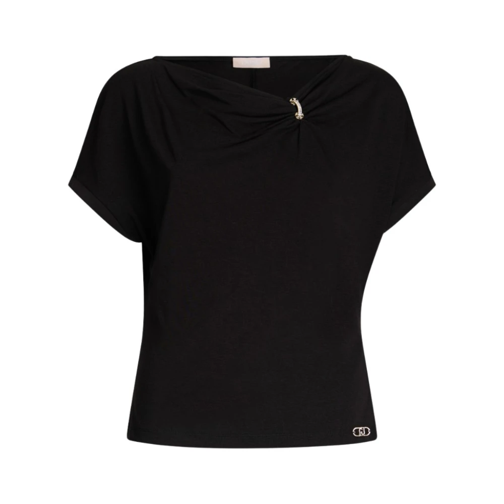 Liu Jo - Tops > T-Shirts - Black - Liu Jo - Modalova