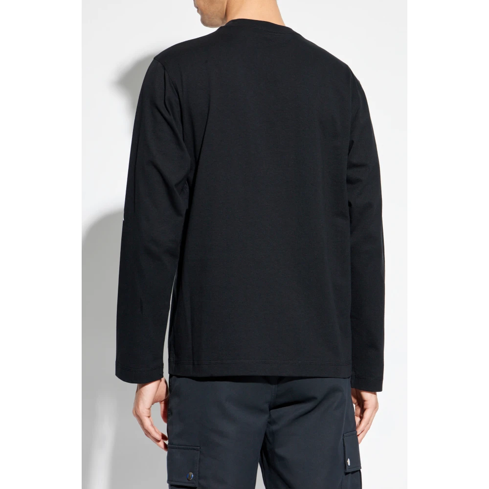 Burberry Katoenen t-shirt Black Heren