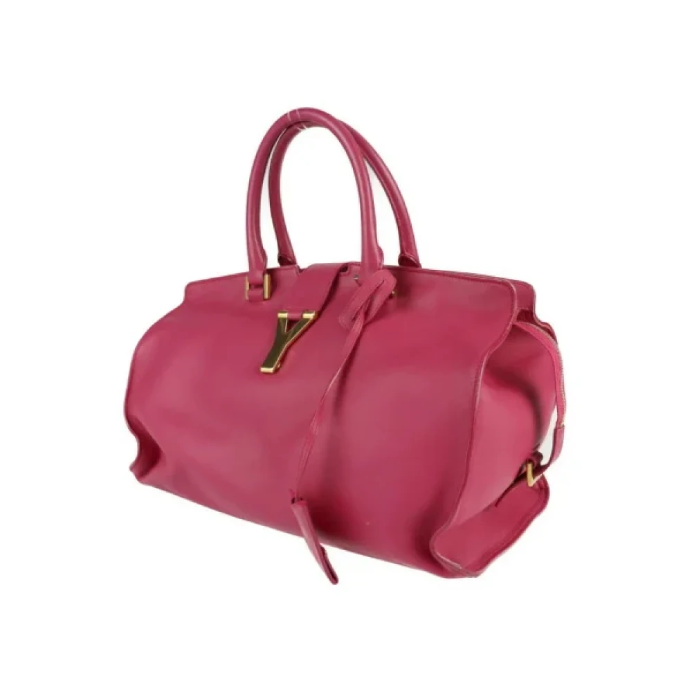 Saint Laurent Vintage Pre-owned Leather handbags Pink Dames