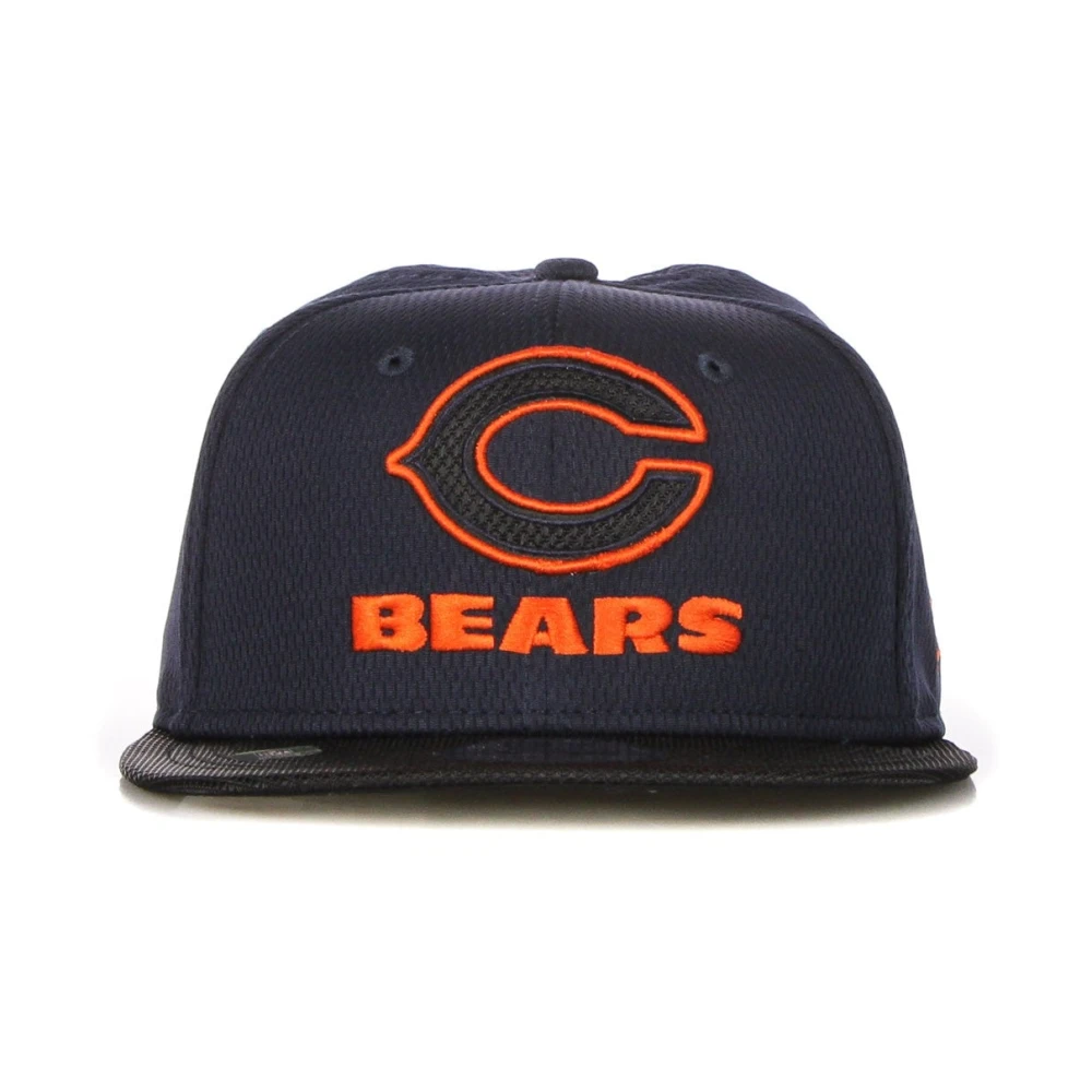 new era Chicago Bears Platte Klep Snapback Pet Black Heren