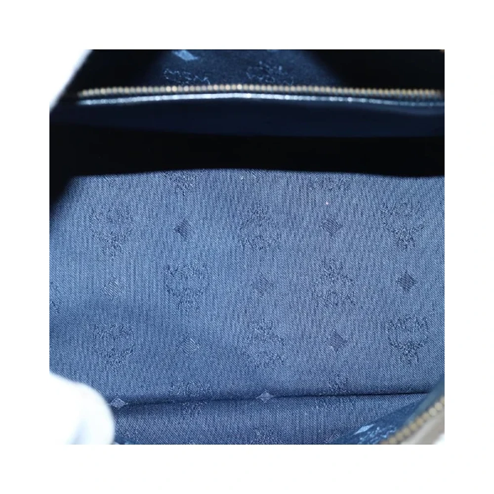 MCM Pre-owned Fabric handbags White Dames
