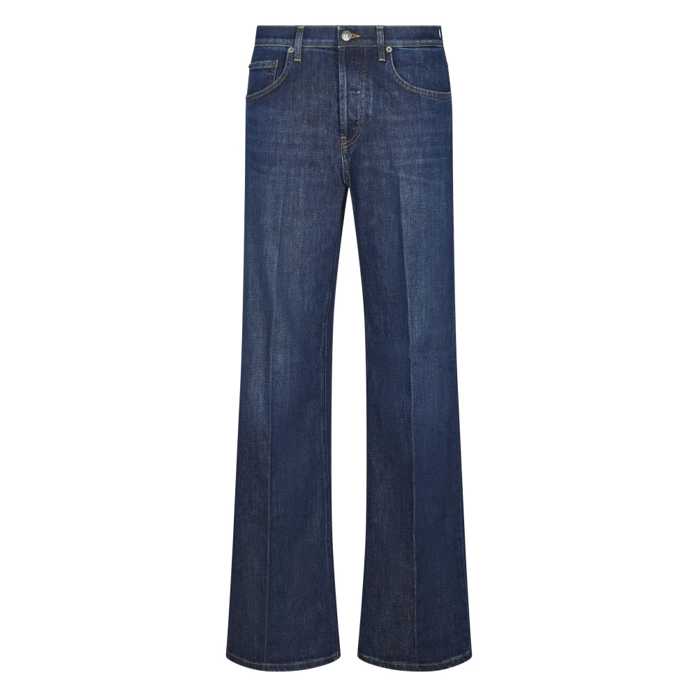 Dondup Women's Blue Stylish Trousers