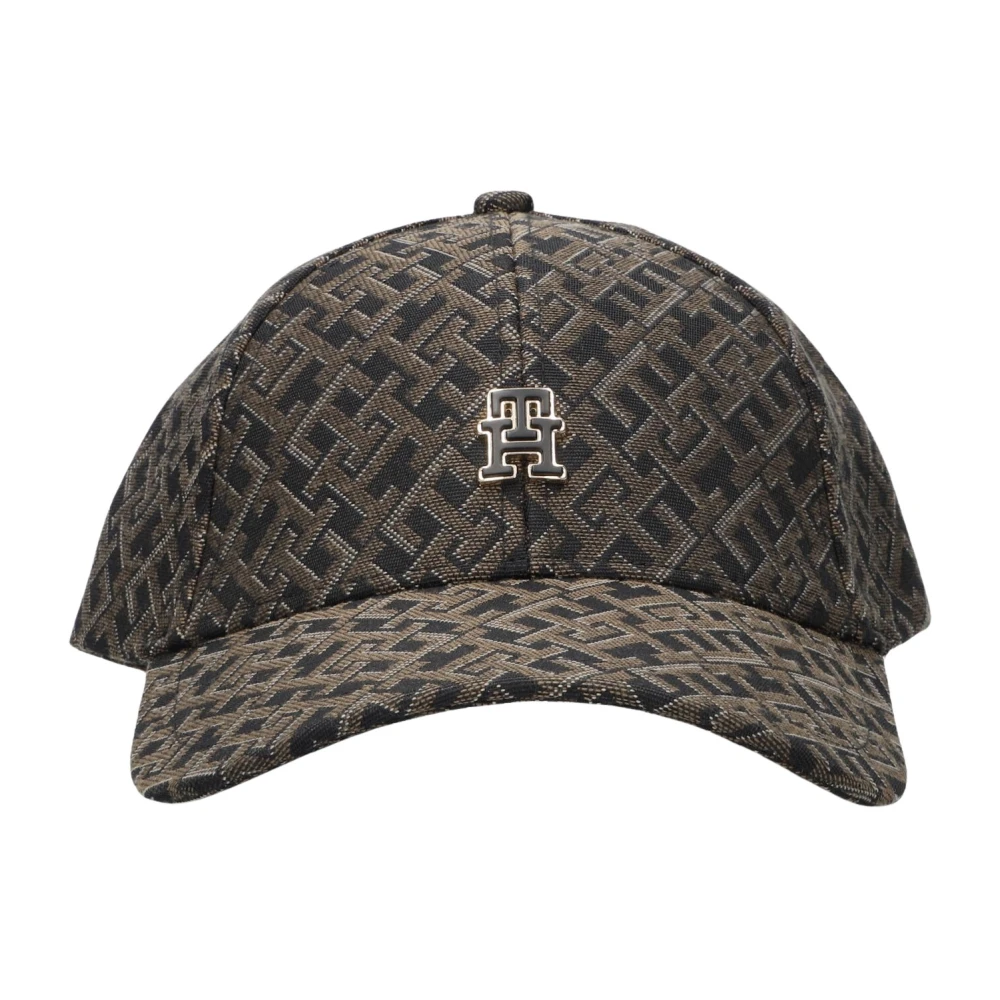 Tommy Hilfiger Monogram Jacquard Pet voor vrouwen Black Dames