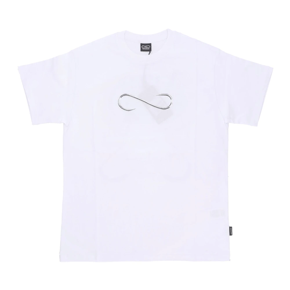 Propaganda Snake Logo Witte Tee Korte Mouw White Heren