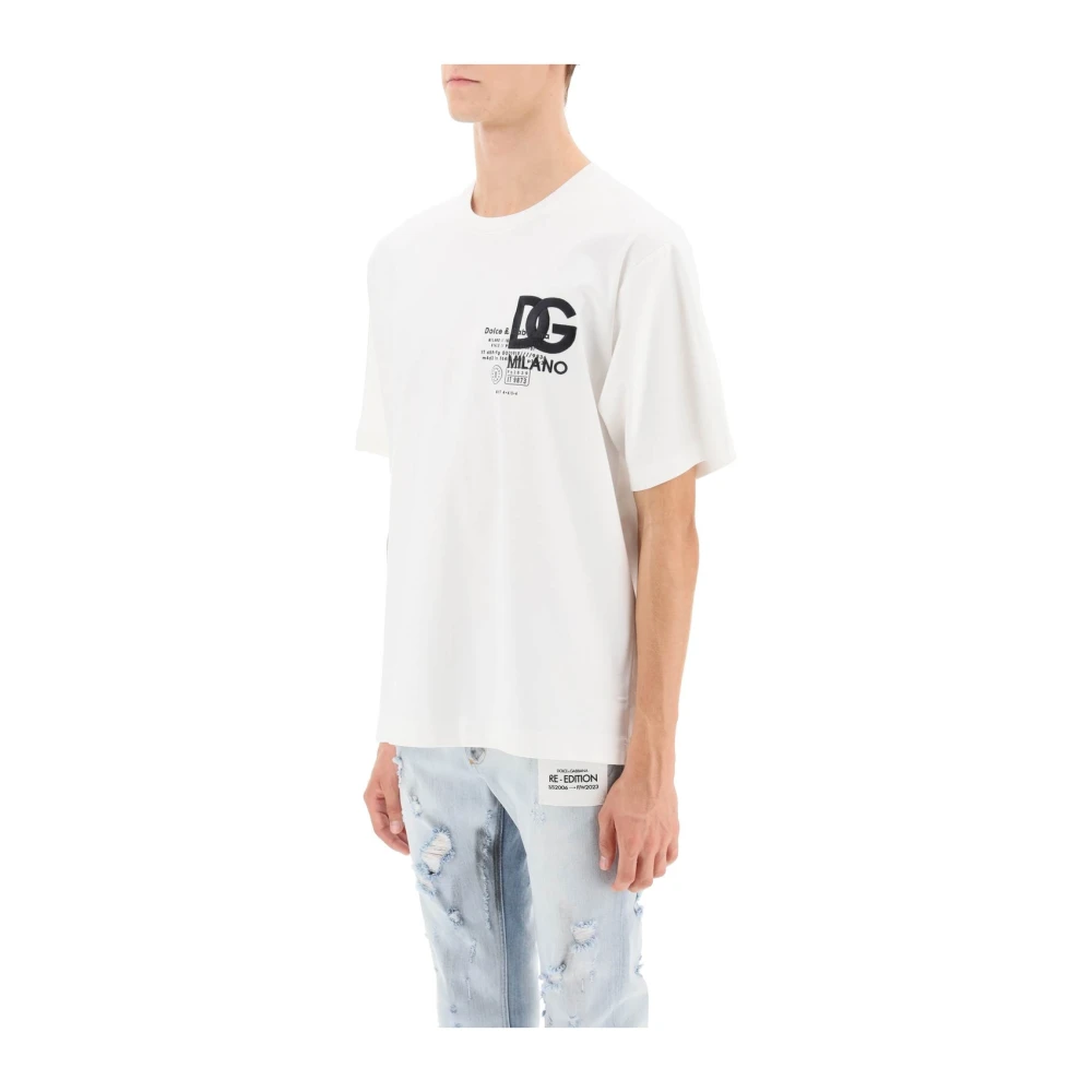 Dolce & Gabbana Klassiek T-Shirt White Heren