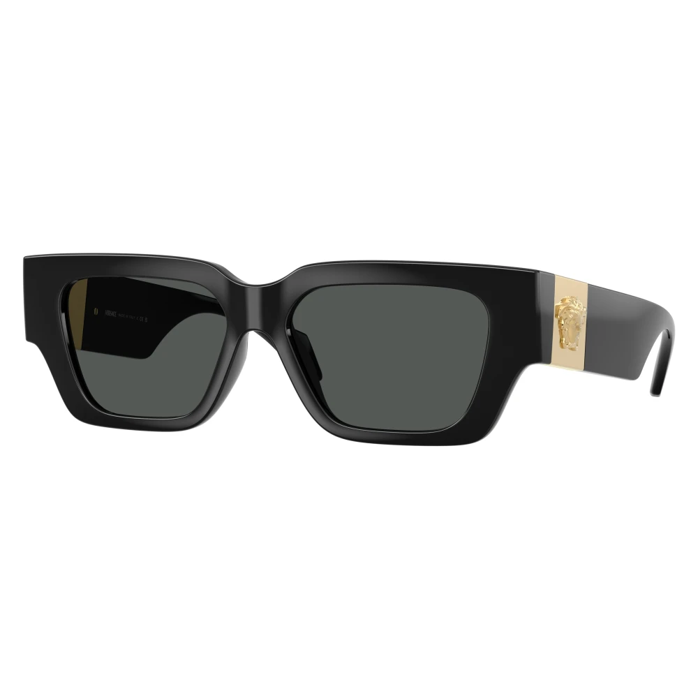 Versace Black Sunglasses, Female, 53 Mm, Ve4497u Sunglasses