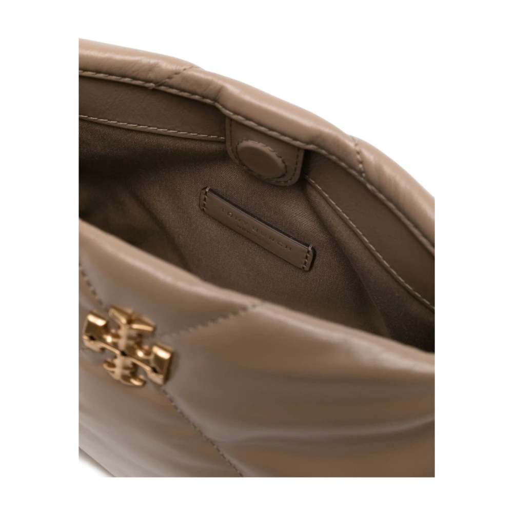TORY BURCH Diamantquilted Nappa Leren Schoudertas Pink Dames
