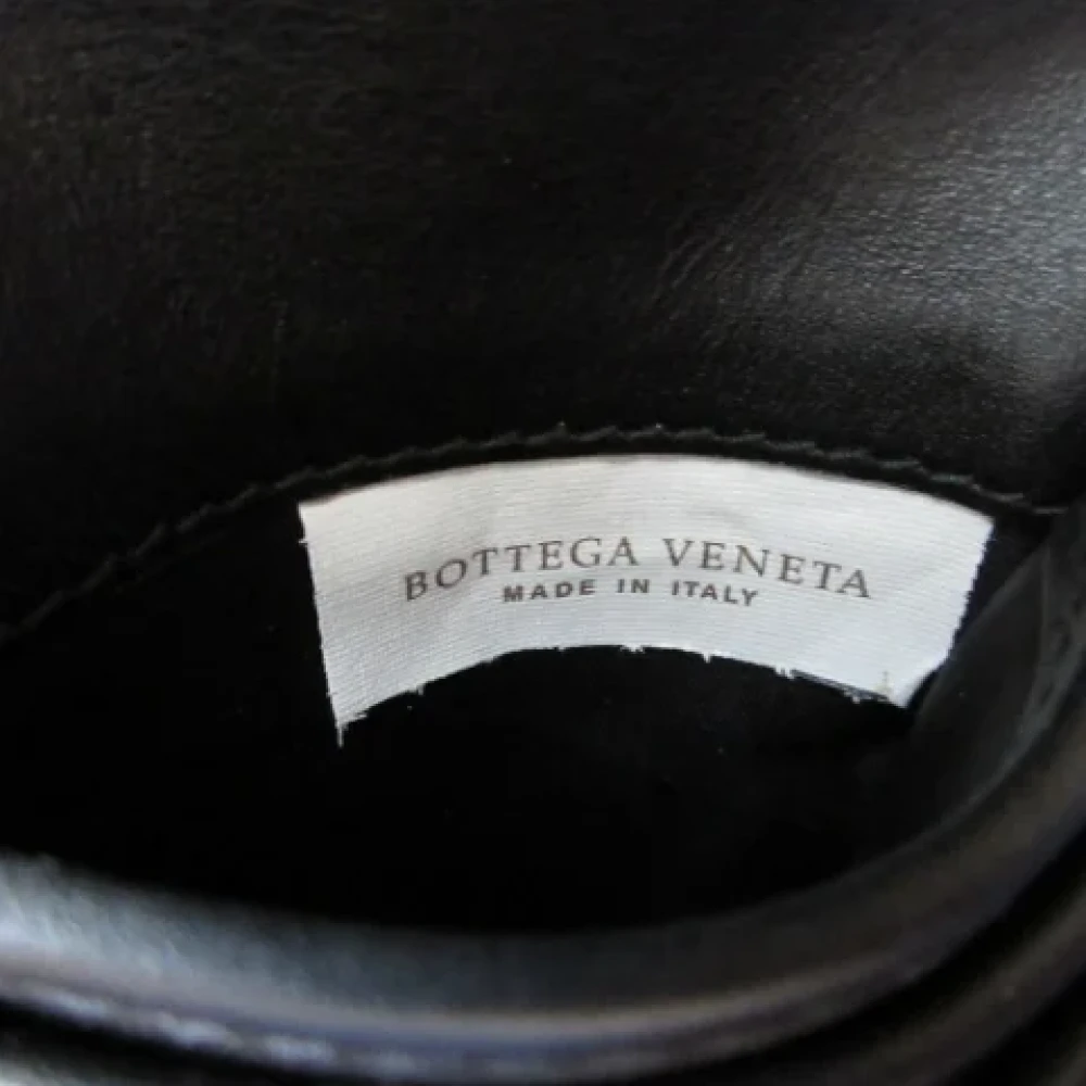 Bottega Veneta Vintage Pre-owned Leather wallets Black Heren