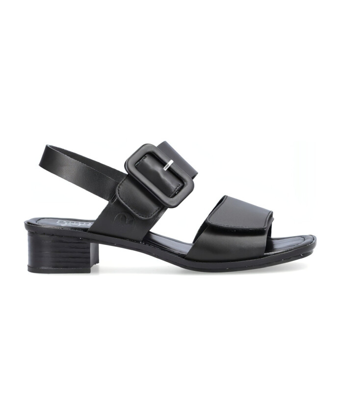 zwarte-leren-platte-sandalen