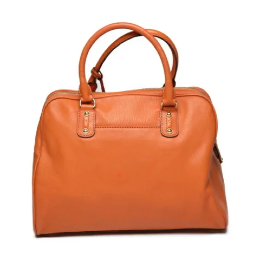 Michael Kors Pre-owned Fabric crossbody-bags Orange Dames