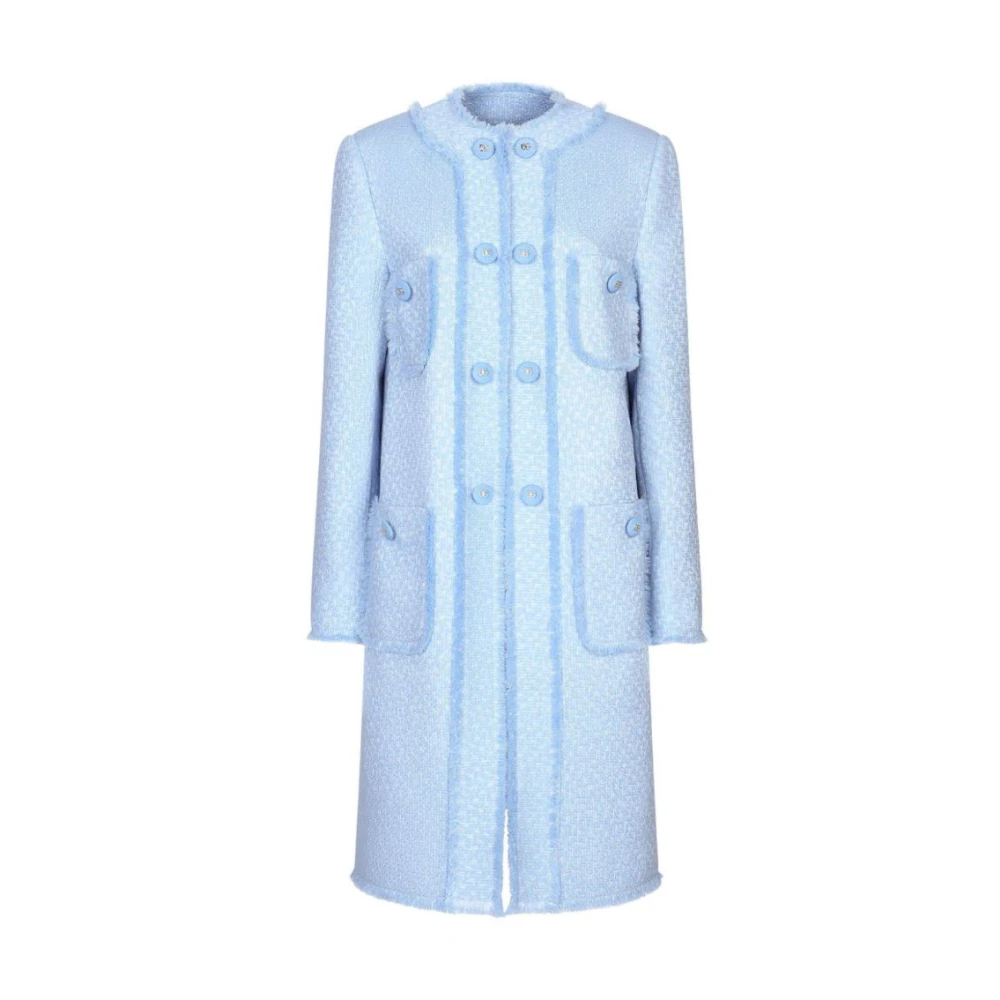 Dolce & Gabbana Stijlvolle Jassen voor Mannen en Vrouwen Blue Dames