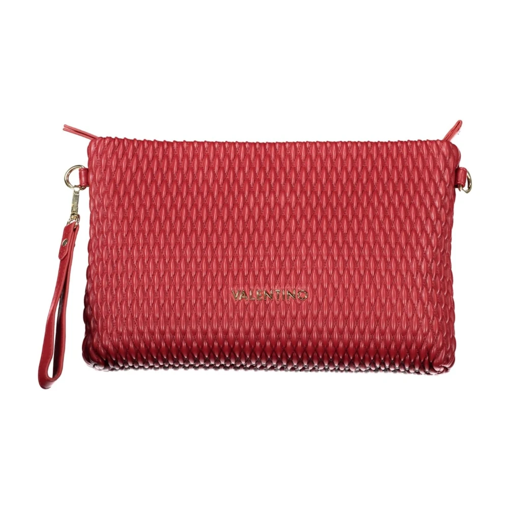 Valentino by Mario Valentino Rode dames tas met afneembare mouw en verstelbare band Red Dames