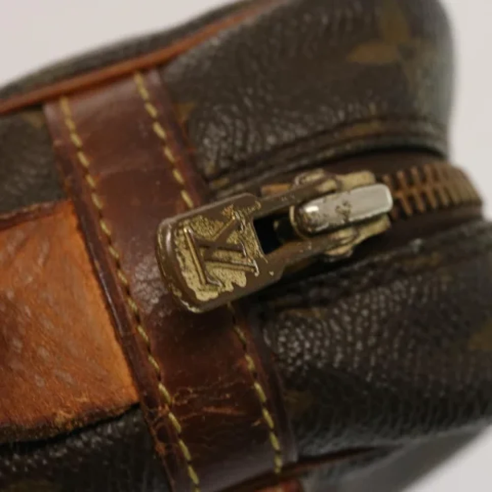Louis Vuitton Vintage Pre-owned Canvas clutches Brown Dames