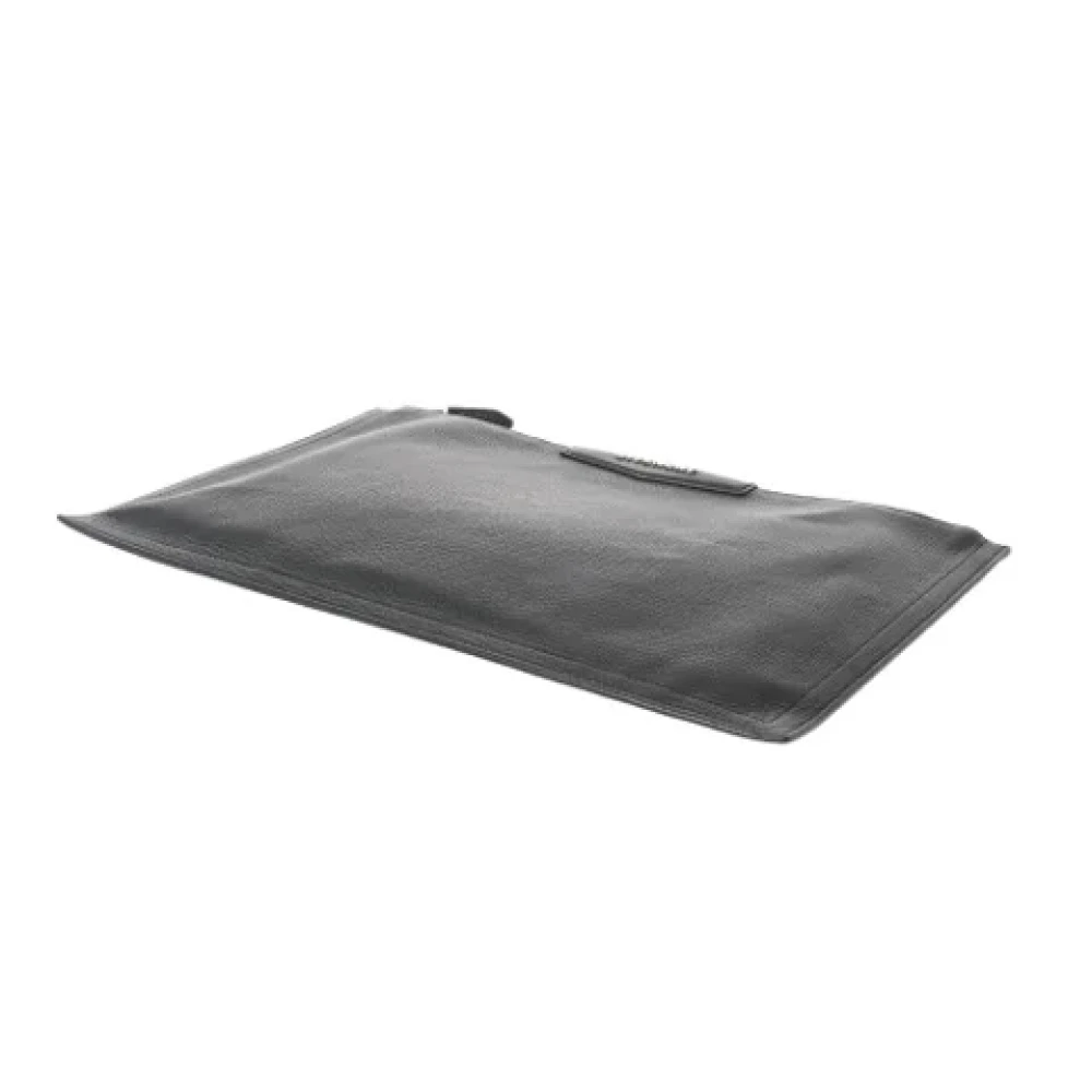 Givenchy Pre-owned Leather clutches Black Heren
