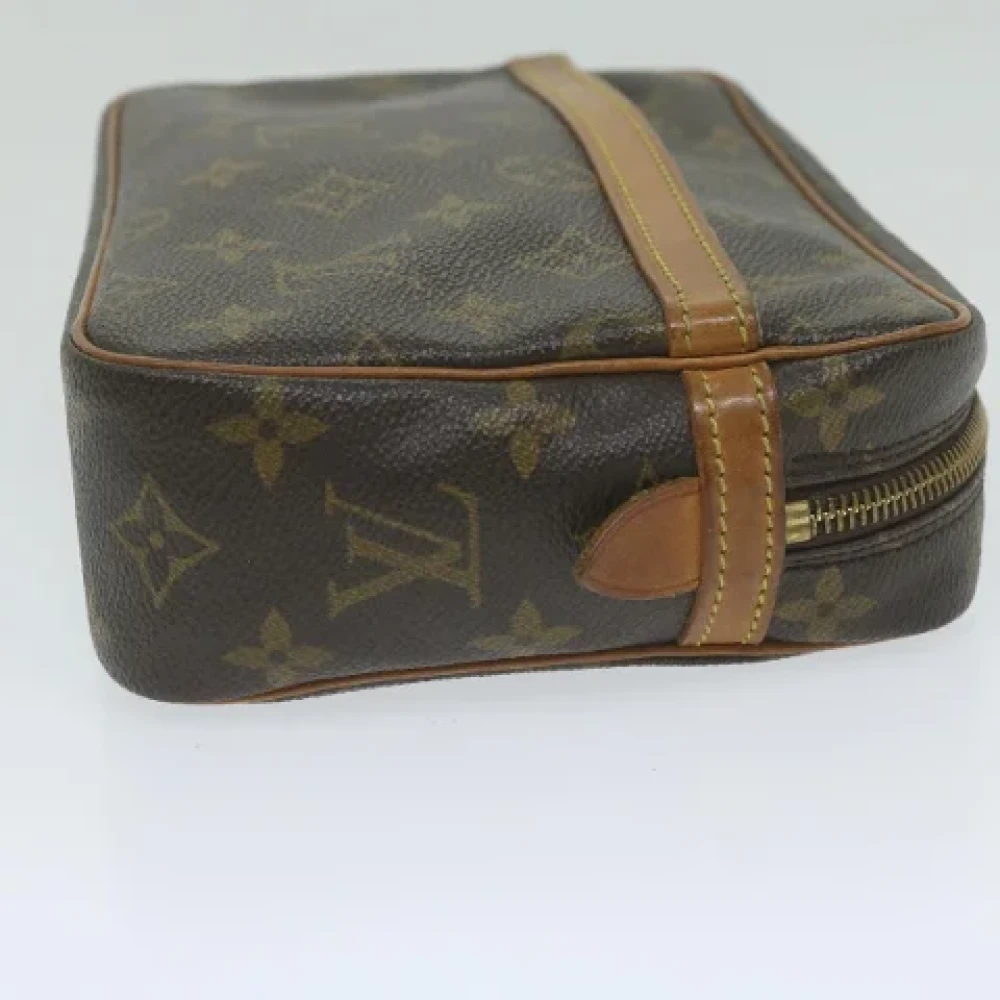 Louis Vuitton Vintage Pre-owned Canvas clutches Brown Dames