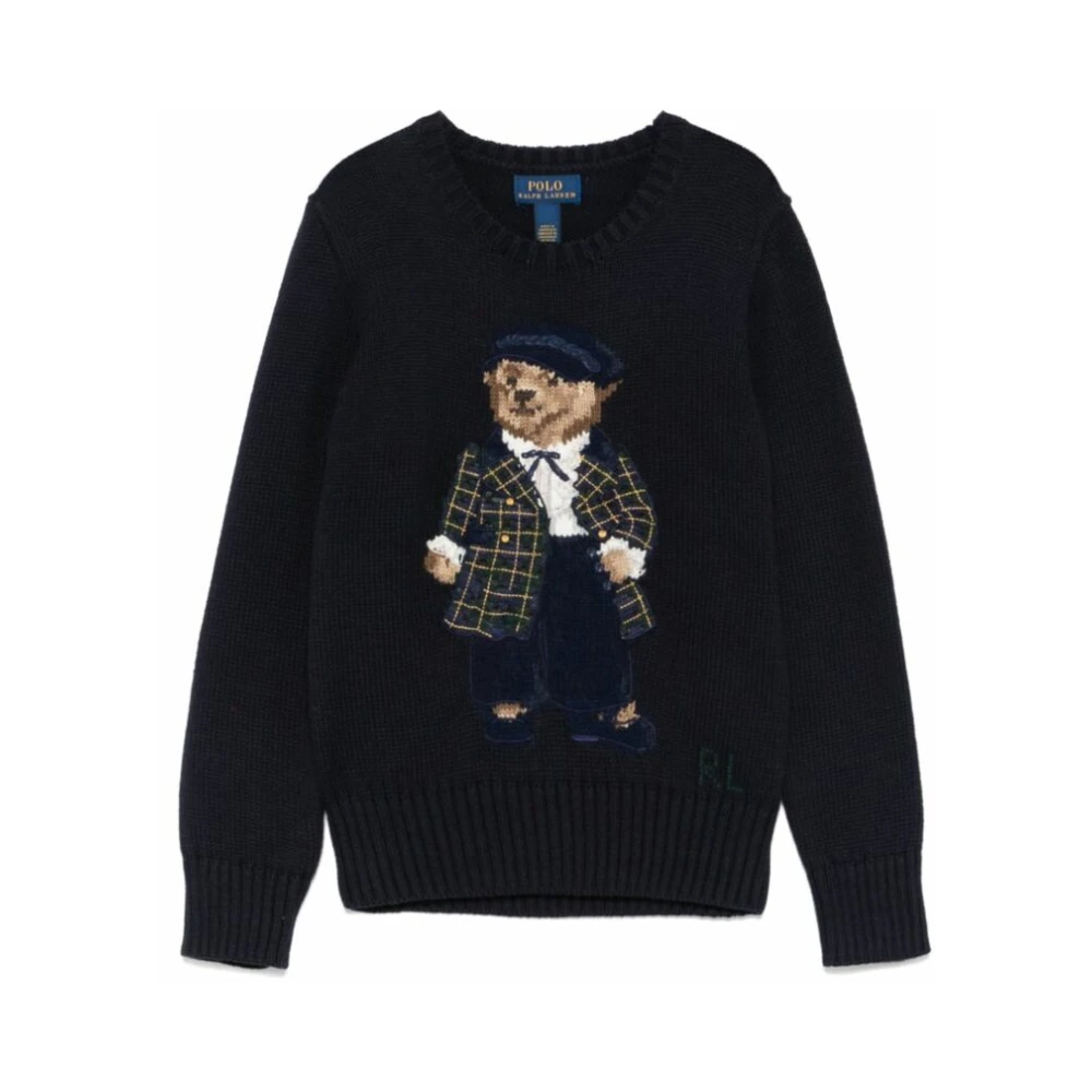 Polo Ralph Lauren Barn Björn Tröja Pullover Blue, Flicka